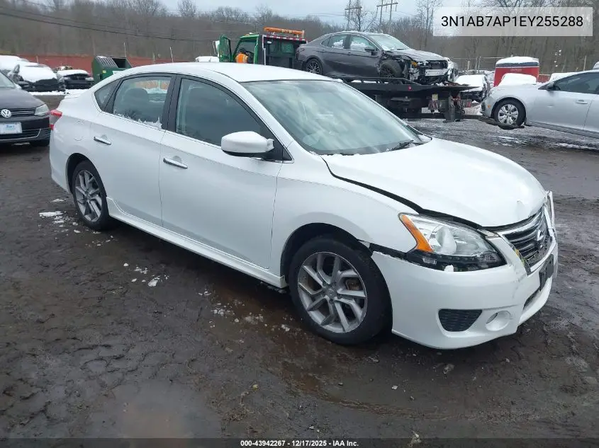 3N1AB7AP1EY255288 2014 Nissan Sentra Sr