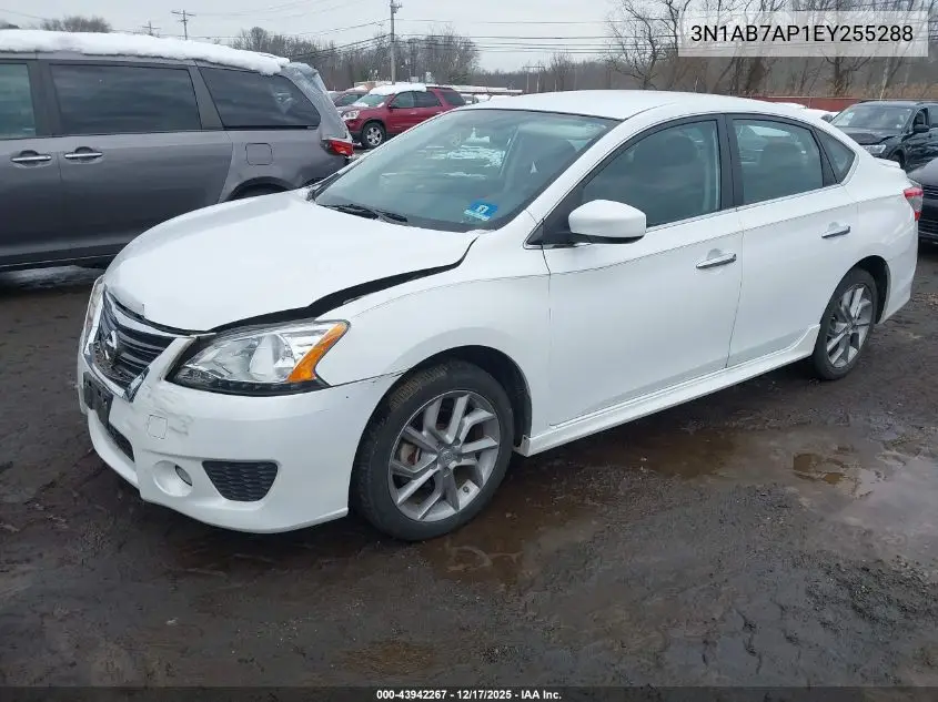 3N1AB7AP1EY255288 2014 Nissan Sentra Sr