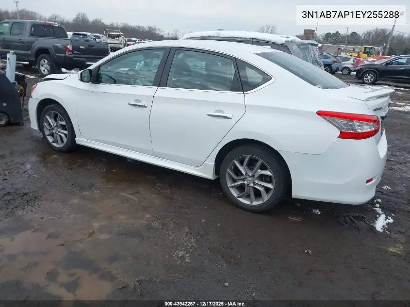 3N1AB7AP1EY255288 2014 Nissan Sentra Sr