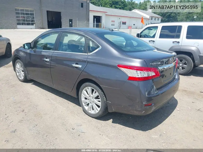 2014 Nissan Sentra Sl VIN: 3N1AB7AP1EY295595 Lot: 45681816