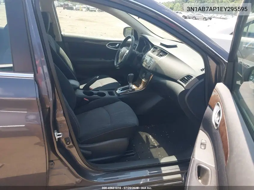 2014 Nissan Sentra Sl VIN: 3N1AB7AP1EY295595 Lot: 45681816