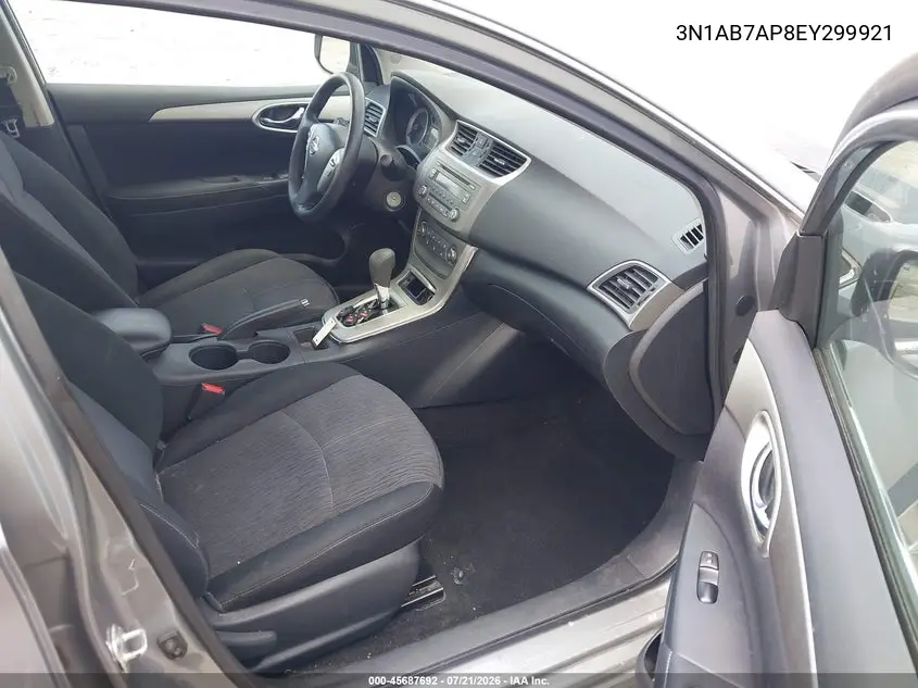 2014 Nissan Sentra Sv VIN: 3N1AB7AP8EY299921 Lot: 45687692