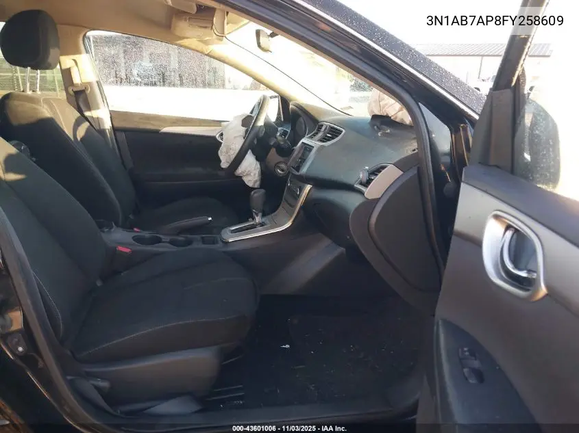 3N1AB7AP8FY258609 2015 Nissan Sentra S