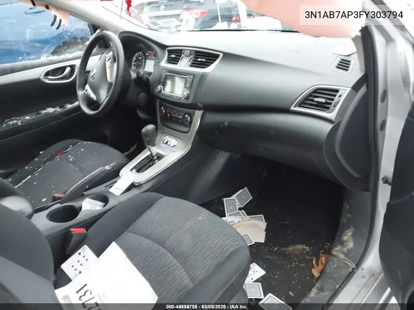 3N1AB7AP3FY303794 2015 Nissan Sentra Sv