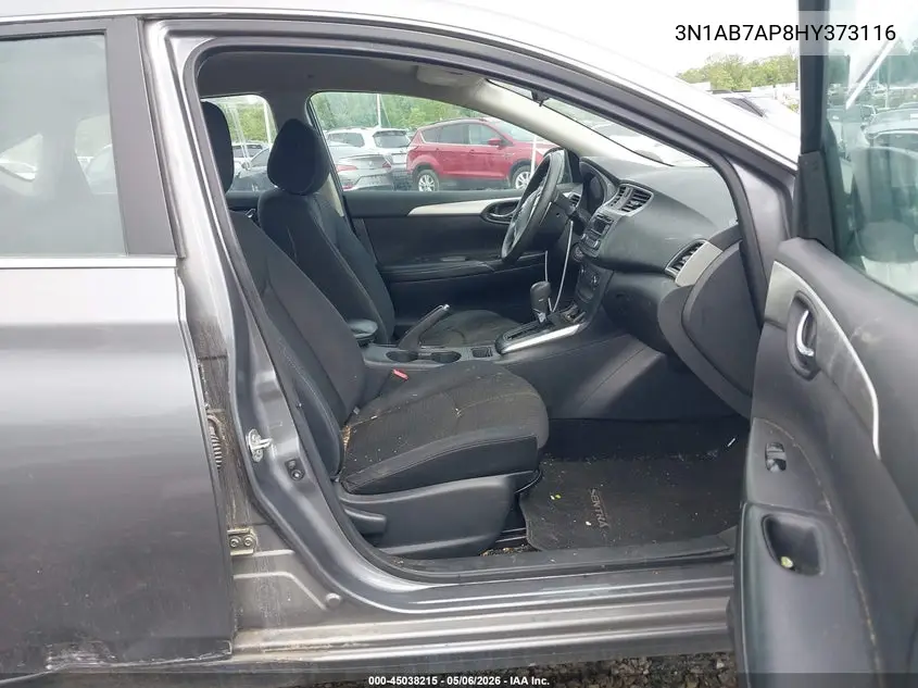 3N1AB7AP8HY373116 2017 Nissan Sentra S