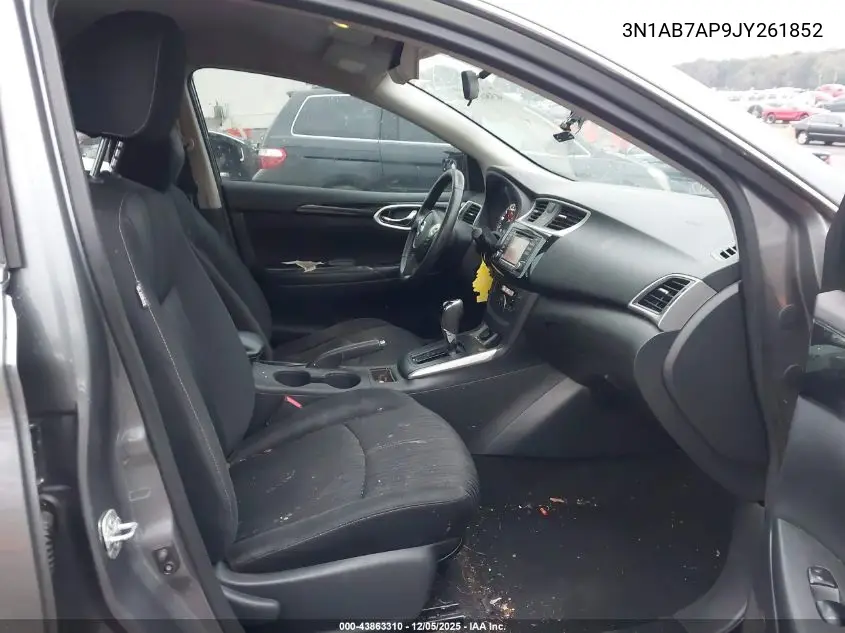 3N1AB7AP9JY261852 2018 Nissan Sentra Sv
