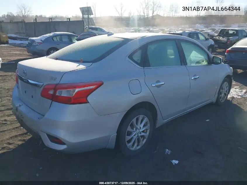 3N1AB7AP4JL664344 2018 Nissan Sentra Sv
