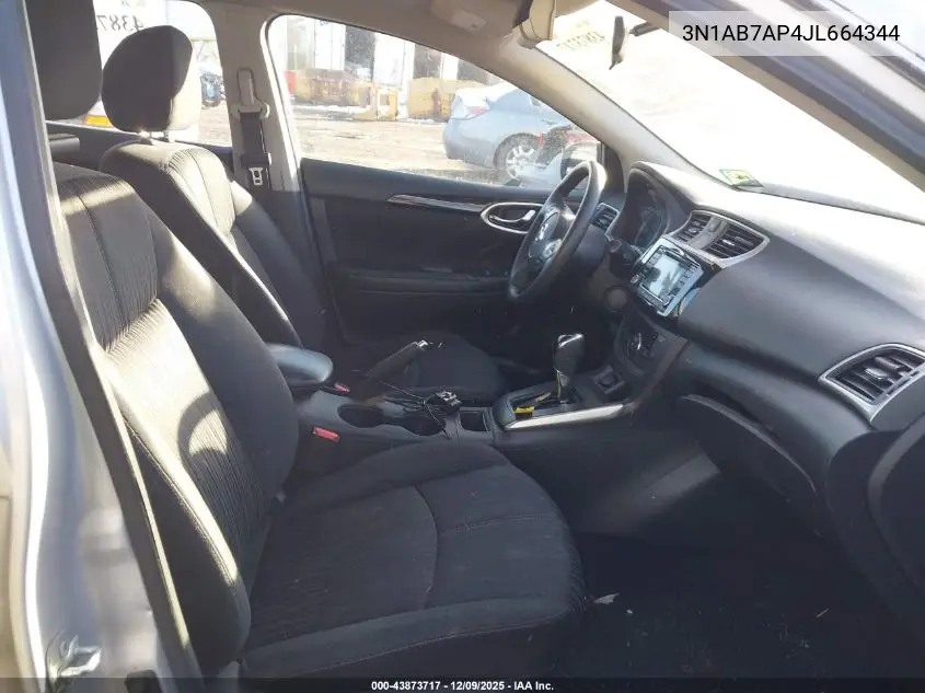 3N1AB7AP4JL664344 2018 Nissan Sentra Sv