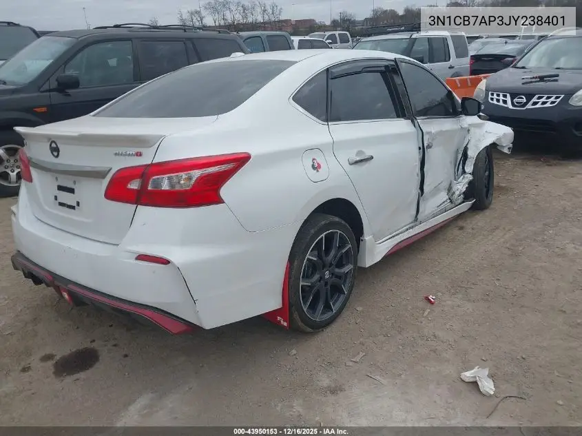 3N1CB7AP3JY238401 2018 Nissan Sentra Nismo