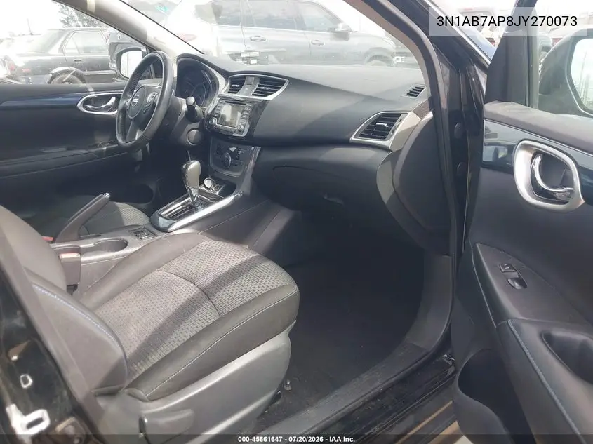 2018 Nissan Sentra Sr VIN: 3N1AB7AP8JY270073 Lot: 45661647