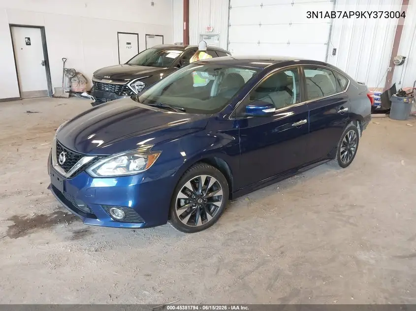 2019 Nissan Sentra Sr VIN: 3N1AB7AP9KY373004 Lot: 45381794