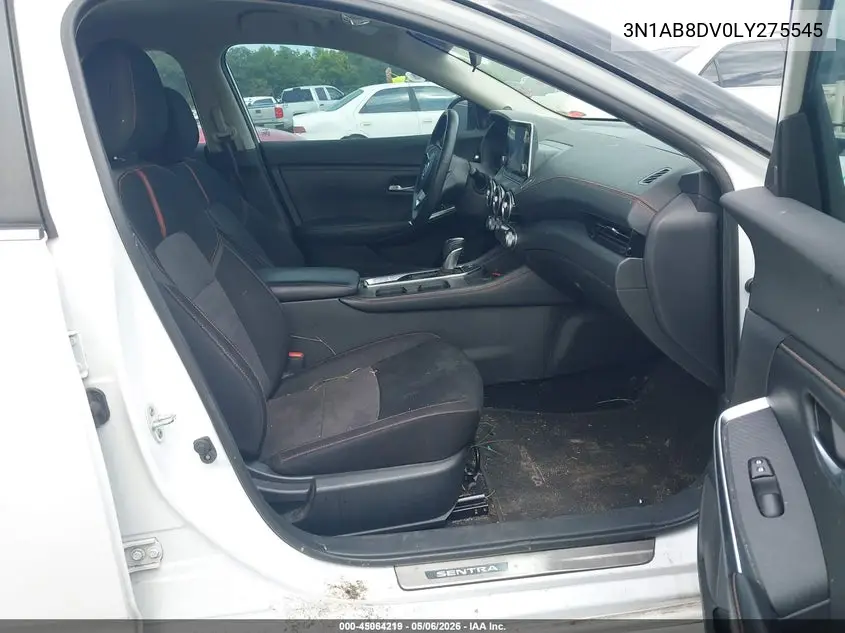 3N1AB8DV0LY275545 2020 Nissan Sentra Sr Xtronic Cvt