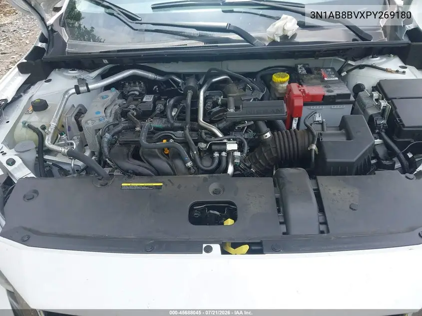 2023 Nissan Sentra S Xtronic Cvt VIN: 3N1AB8BVXPY269180 Lot: 45688045
