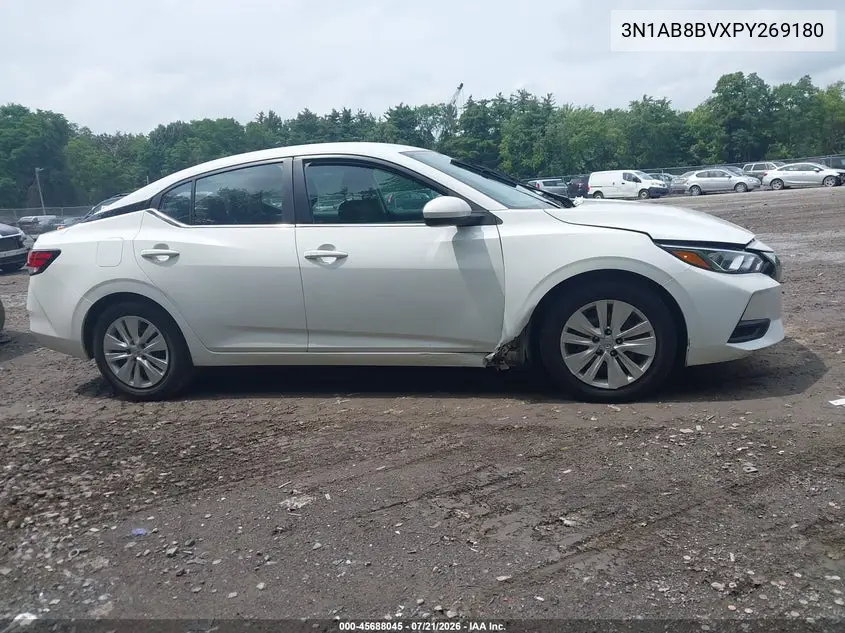 2023 Nissan Sentra S Xtronic Cvt VIN: 3N1AB8BVXPY269180 Lot: 45688045