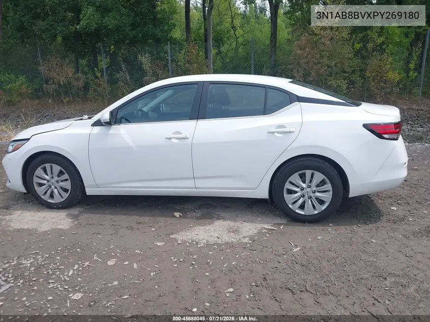 2023 Nissan Sentra S Xtronic Cvt VIN: 3N1AB8BVXPY269180 Lot: 45688045
