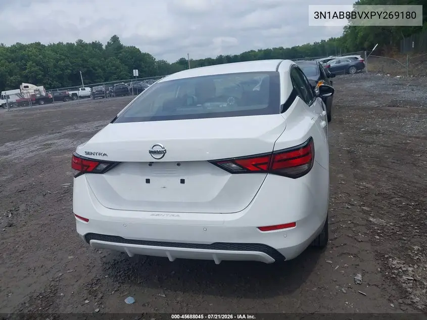 2023 Nissan Sentra S Xtronic Cvt VIN: 3N1AB8BVXPY269180 Lot: 45688045