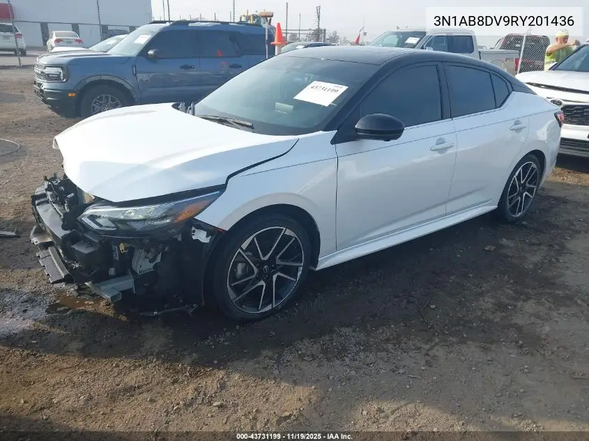 3N1AB8DV9RY201436 2024 Nissan Sentra Sr Xtronic Cvt