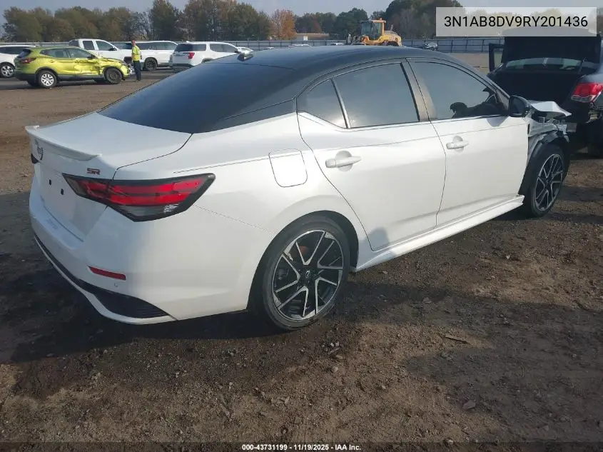3N1AB8DV9RY201436 2024 Nissan Sentra Sr Xtronic Cvt