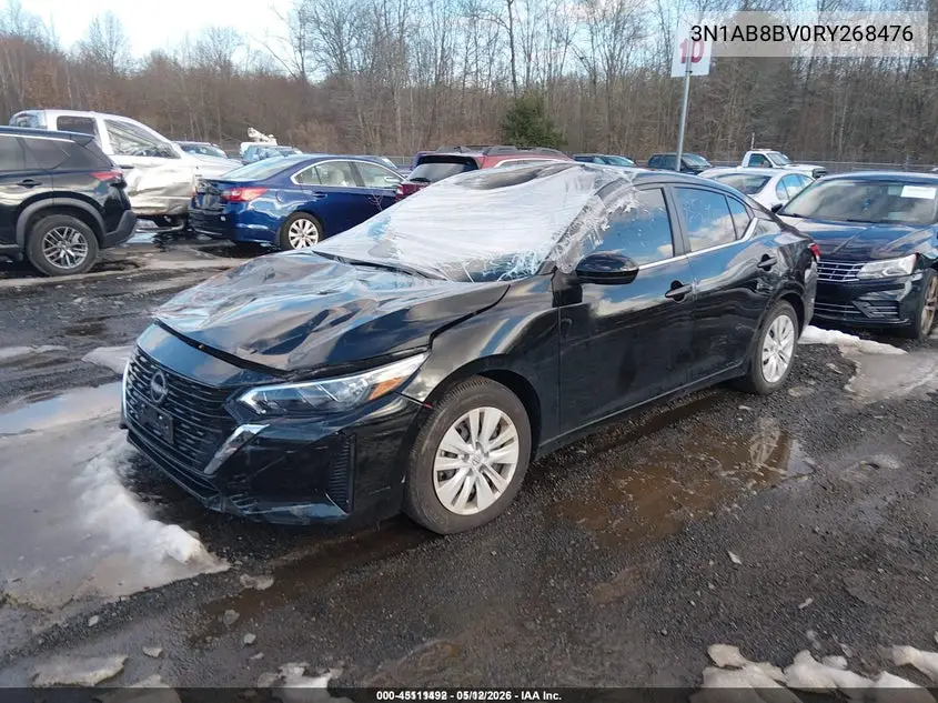 3N1AB8BV0RY268476 2024 Nissan Sentra S Xtronic Cvt