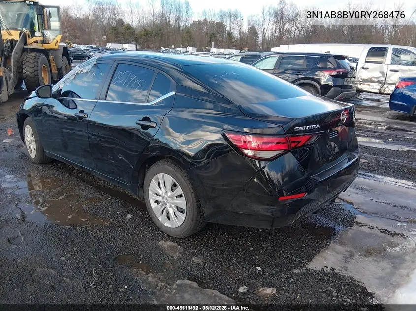 3N1AB8BV0RY268476 2024 Nissan Sentra S Xtronic Cvt