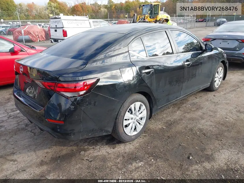 3N1AB8BV0RY268476 2024 Nissan Sentra S Xtronic Cvt
