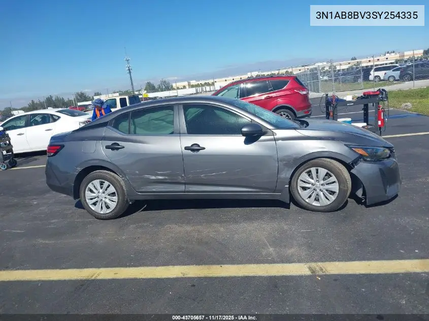 3N1AB8BV3SY254335 2025 Nissan Sentra S