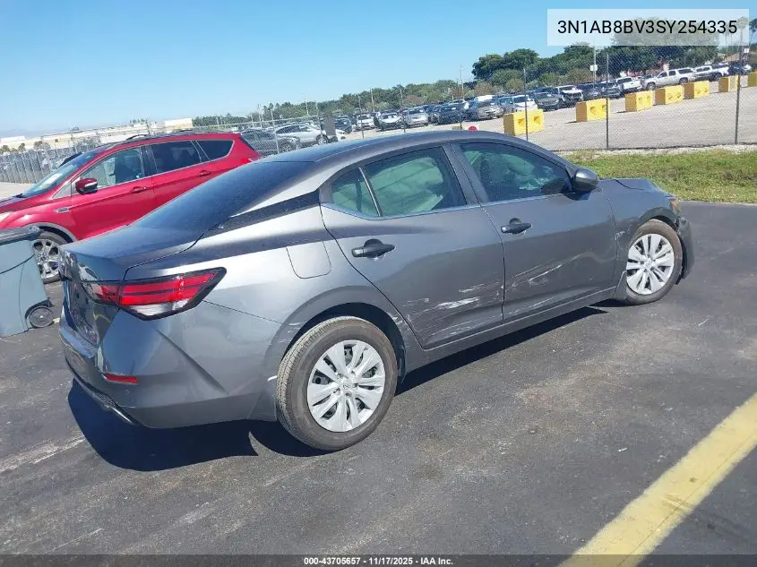 3N1AB8BV3SY254335 2025 Nissan Sentra S