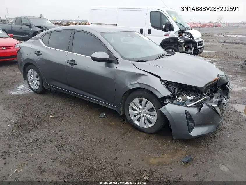 3N1AB8BV2SY292591 2025 Nissan Sentra S