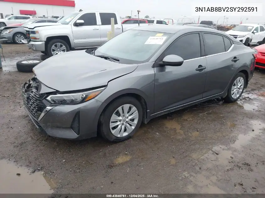3N1AB8BV2SY292591 2025 Nissan Sentra S