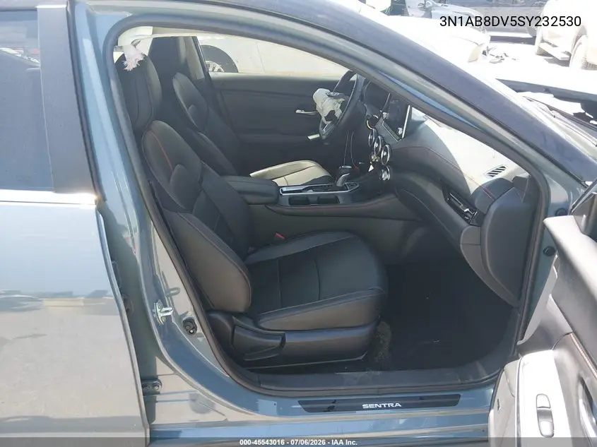 2025 Nissan Sentra Sr VIN: 3N1AB8DV5SY232530 Lot: 45543016