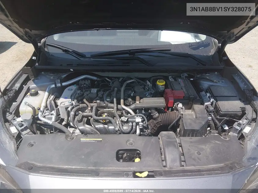 2025 Nissan Sentra S VIN: 3N1AB8BV1SY328075 Lot: 45592599