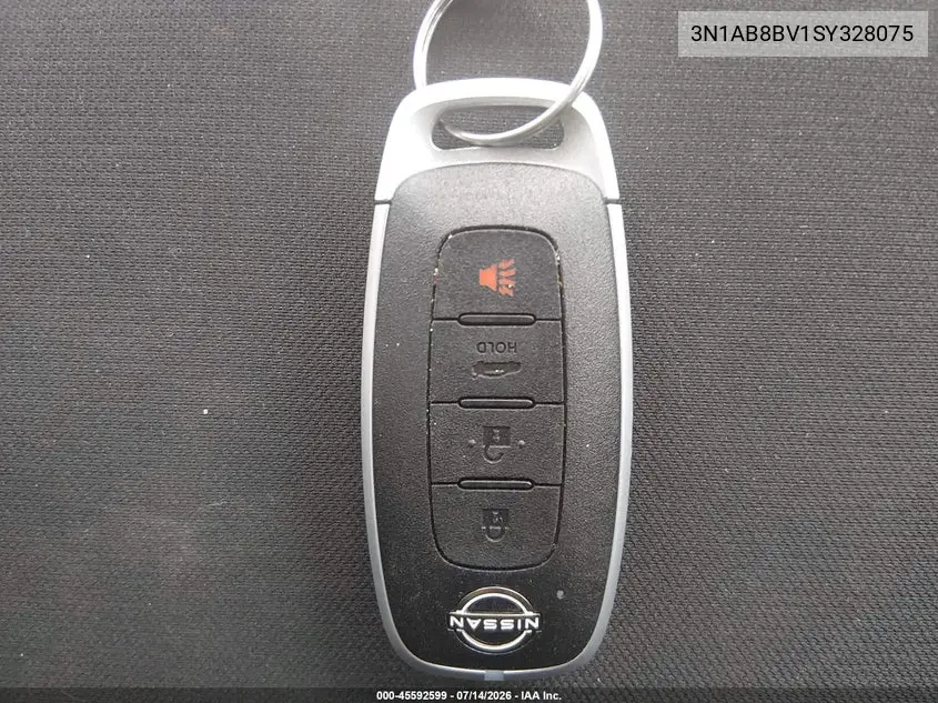 2025 Nissan Sentra S VIN: 3N1AB8BV1SY328075 Lot: 45592599