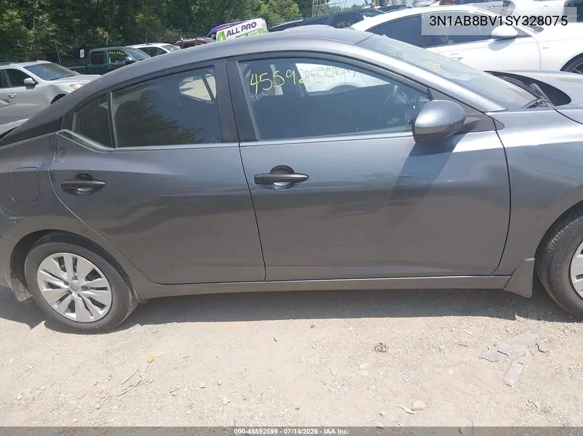 2025 Nissan Sentra S VIN: 3N1AB8BV1SY328075 Lot: 45592599