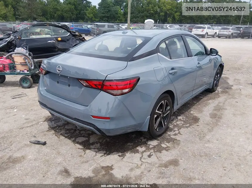 2025 Nissan Sentra Sv VIN: 3N1AB8CV0SY246532 Lot: 45670378