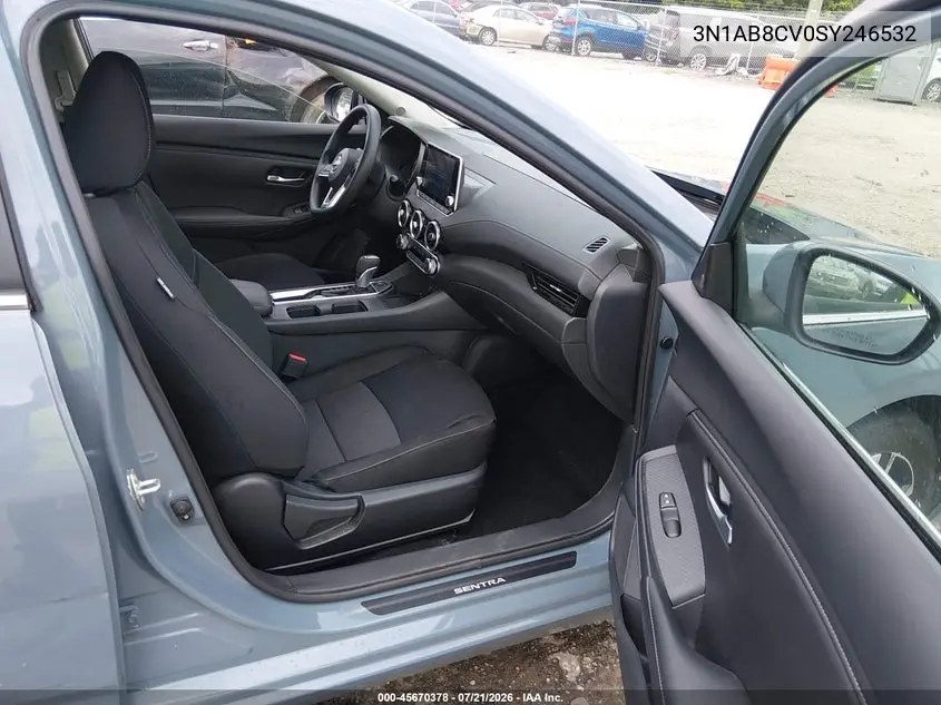2025 Nissan Sentra Sv VIN: 3N1AB8CV0SY246532 Lot: 45670378