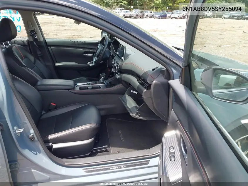 2025 Nissan Sentra Sr VIN: 3N1AB8DV5SY255094 Lot: 45683830