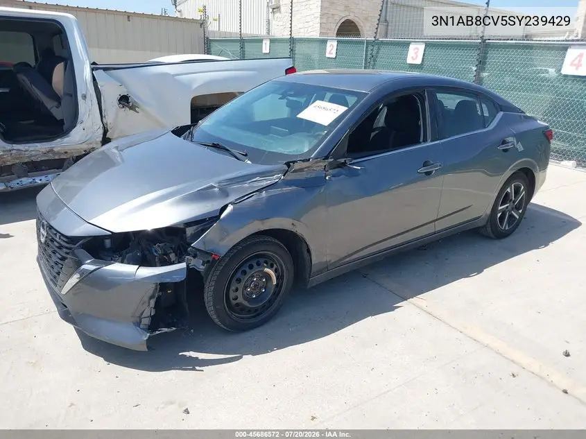 2025 Nissan Sentra Sv VIN: 3N1AB8CV5SY239429 Lot: 45686572