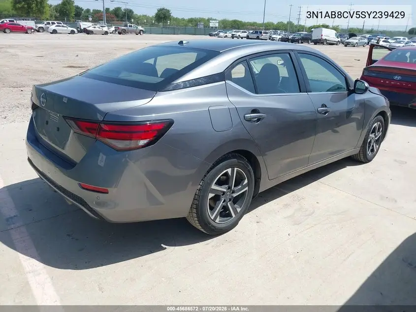 2025 Nissan Sentra Sv VIN: 3N1AB8CV5SY239429 Lot: 45686572