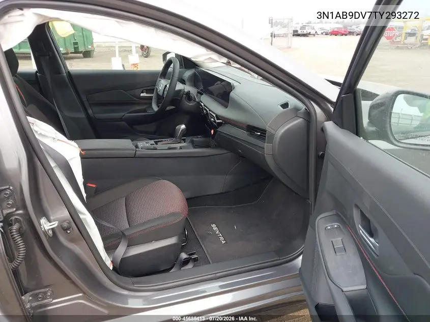 2026 Nissan Sentra Sr VIN: 3N1AB9DV7TY293272 Lot: 45685413