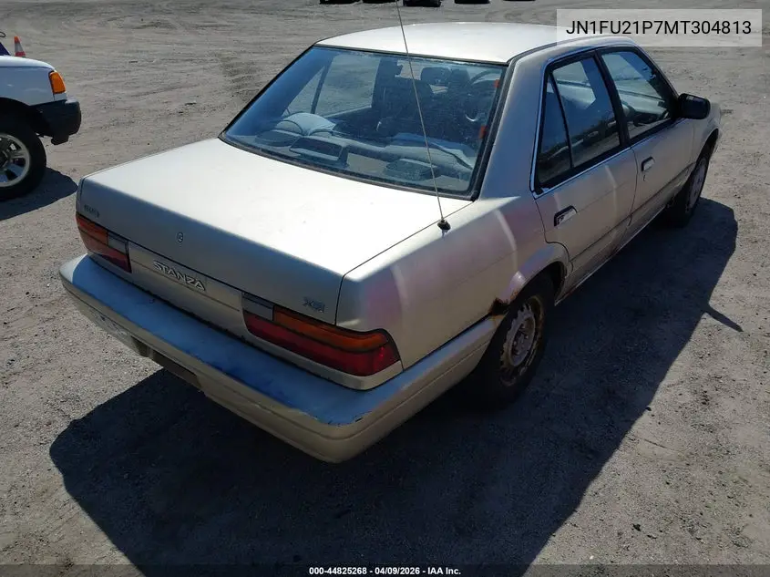 1991 Nissan Stanza VIN: JN1FU21P7MT304813 Lot: 44825268