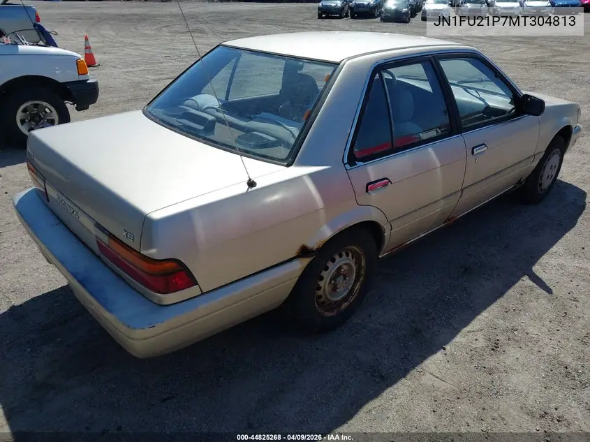 1991 Nissan Stanza VIN: JN1FU21P7MT304813 Lot: 44825268
