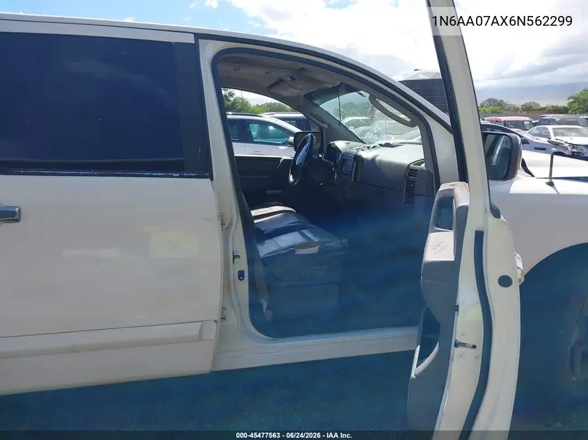 2006 Nissan Titan Le VIN: 1N6AA07AX6N562299 Lot: 45477563