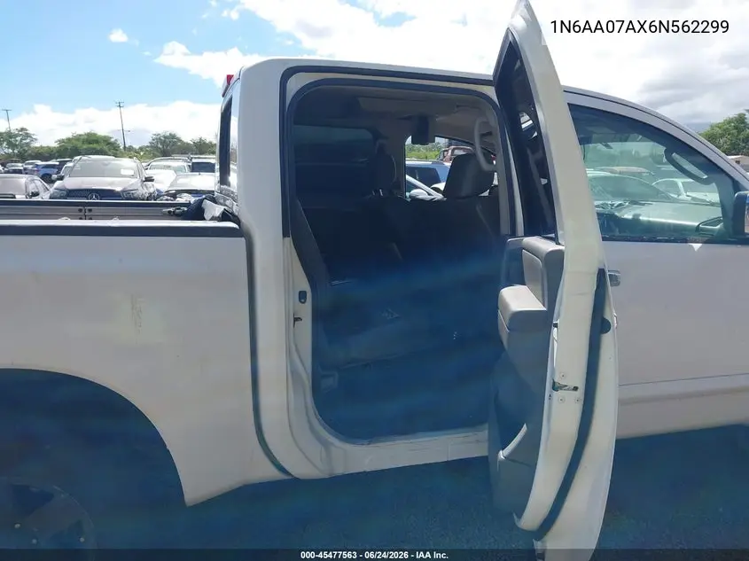 2006 Nissan Titan Le VIN: 1N6AA07AX6N562299 Lot: 45477563