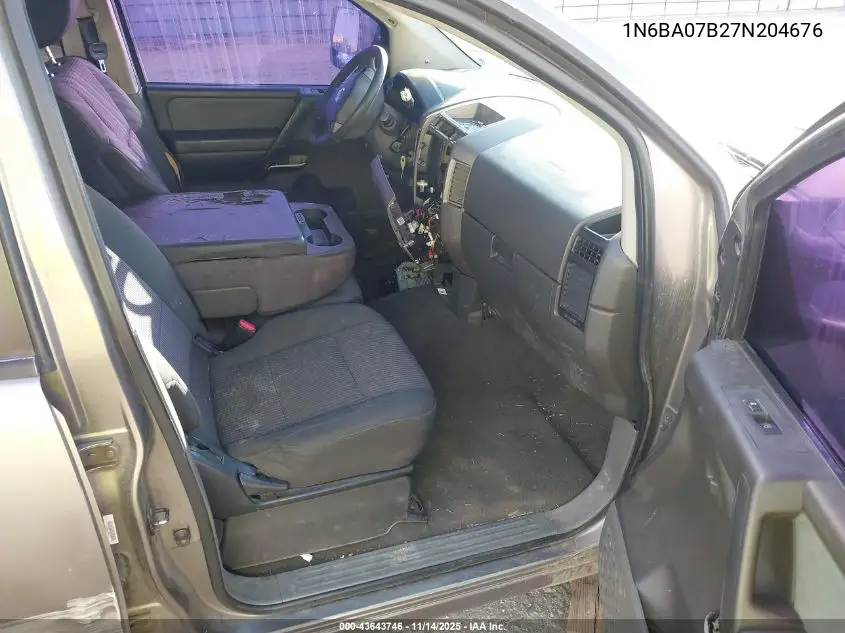 1N6BA07B27N204676 2007 Nissan Titan Se