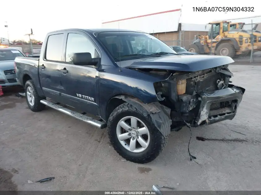 1N6BA07C59N304332 2009 Nissan Titan Se
