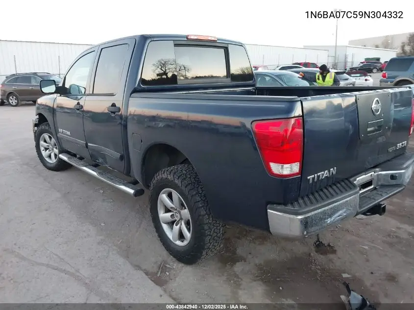 1N6BA07C59N304332 2009 Nissan Titan Se