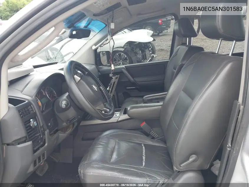 2010 Nissan Titan Se VIN: 1N6BA0EC5AN301583 Lot: 45430778