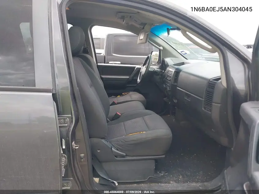2010 Nissan Titan Se VIN: 1N6BA0EJ5AN304045 Lot: 45564089
