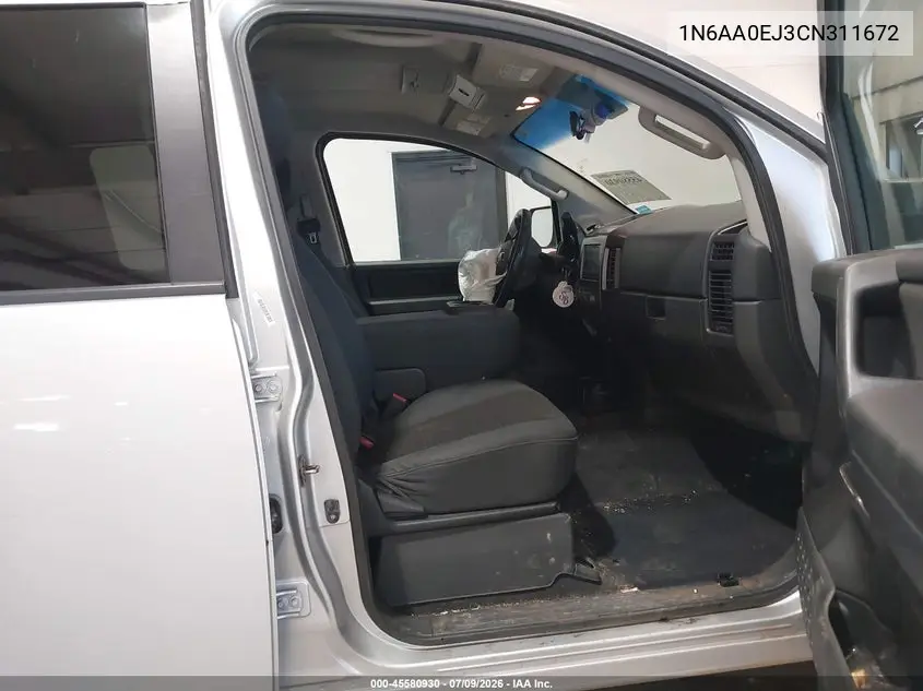 2012 Nissan Titan Pro-4X/S/Sl/Sv VIN: 1N6AA0EJ3CN311672 Lot: 45580930