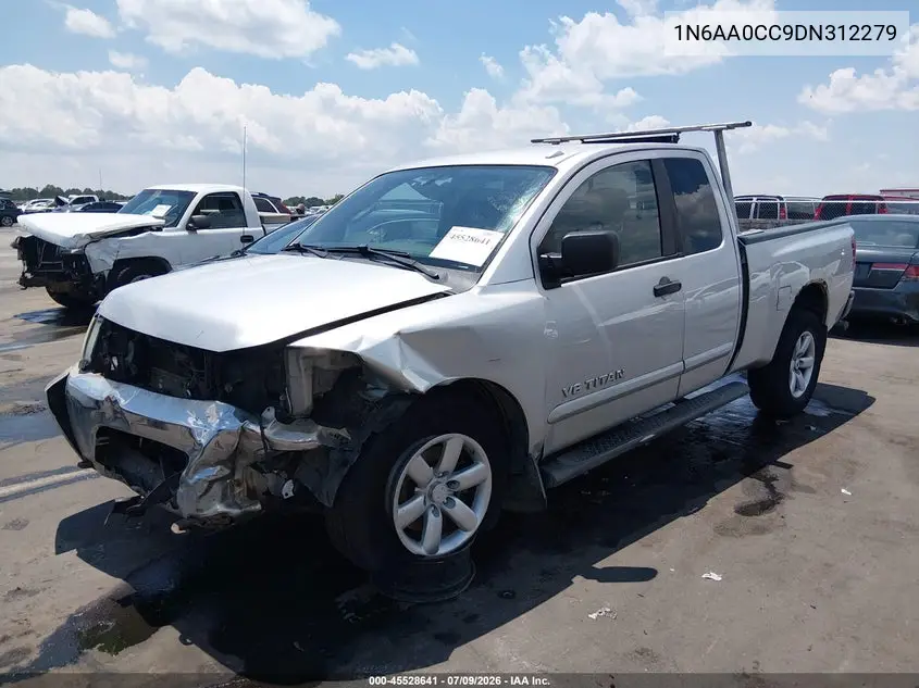 2013 Nissan Titan Sv VIN: 1N6AA0CC9DN312279 Lot: 45528641